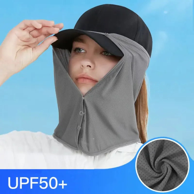 Visor Sun Hat - Çabuk Kuruyan balıkçı şapkası Yüz Boyun