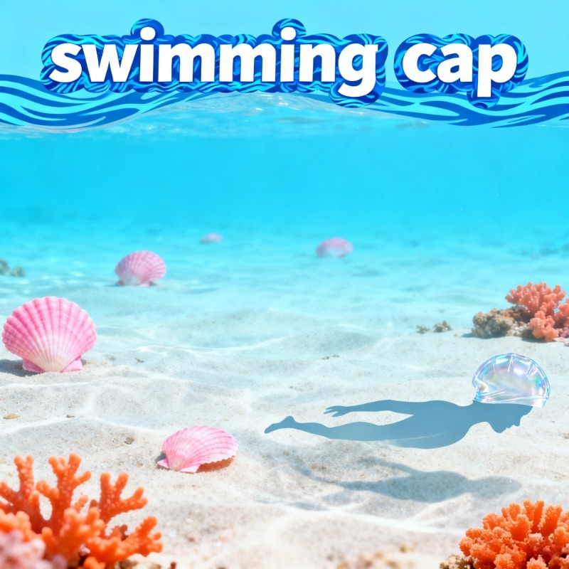 Swim Hat Silicone - Rahat Çocuklar Yüzme Kap Silikon Malzeme