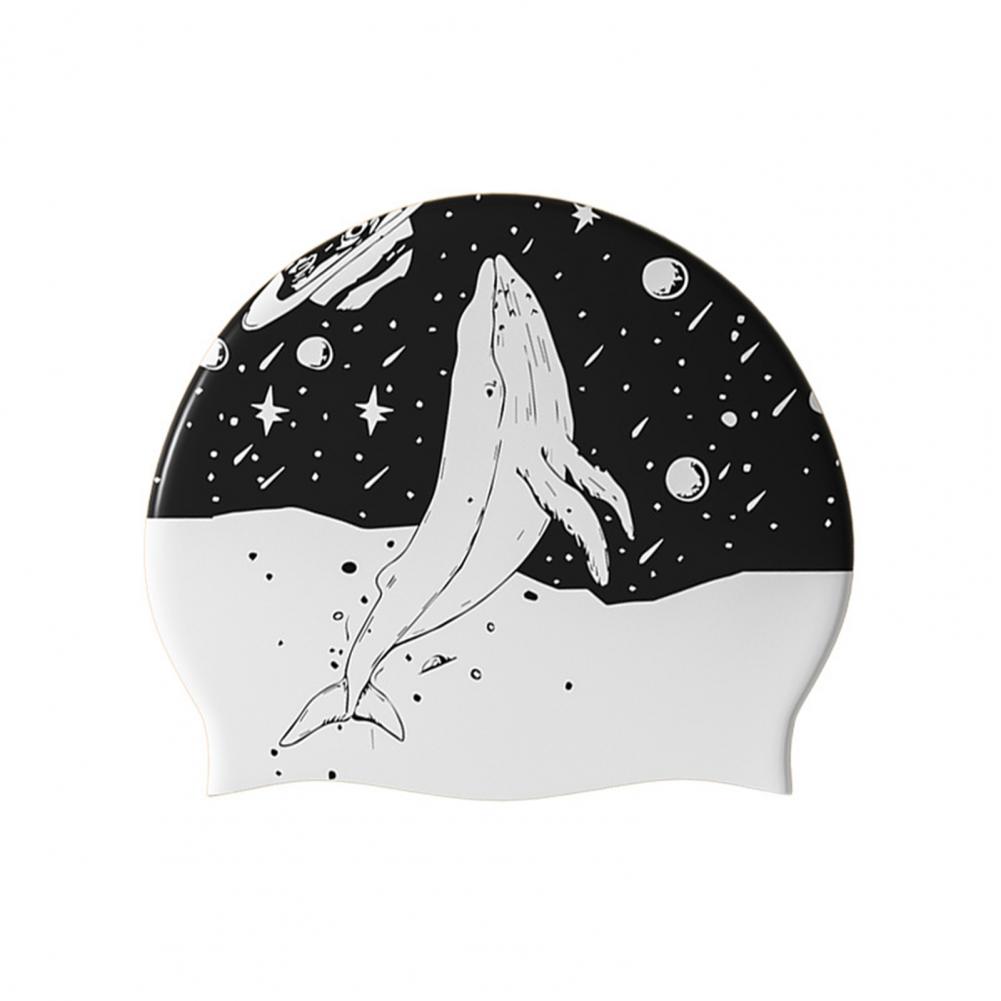 Swim Hat Silicone - Kadınlar erkekler için silikon yüzme kap