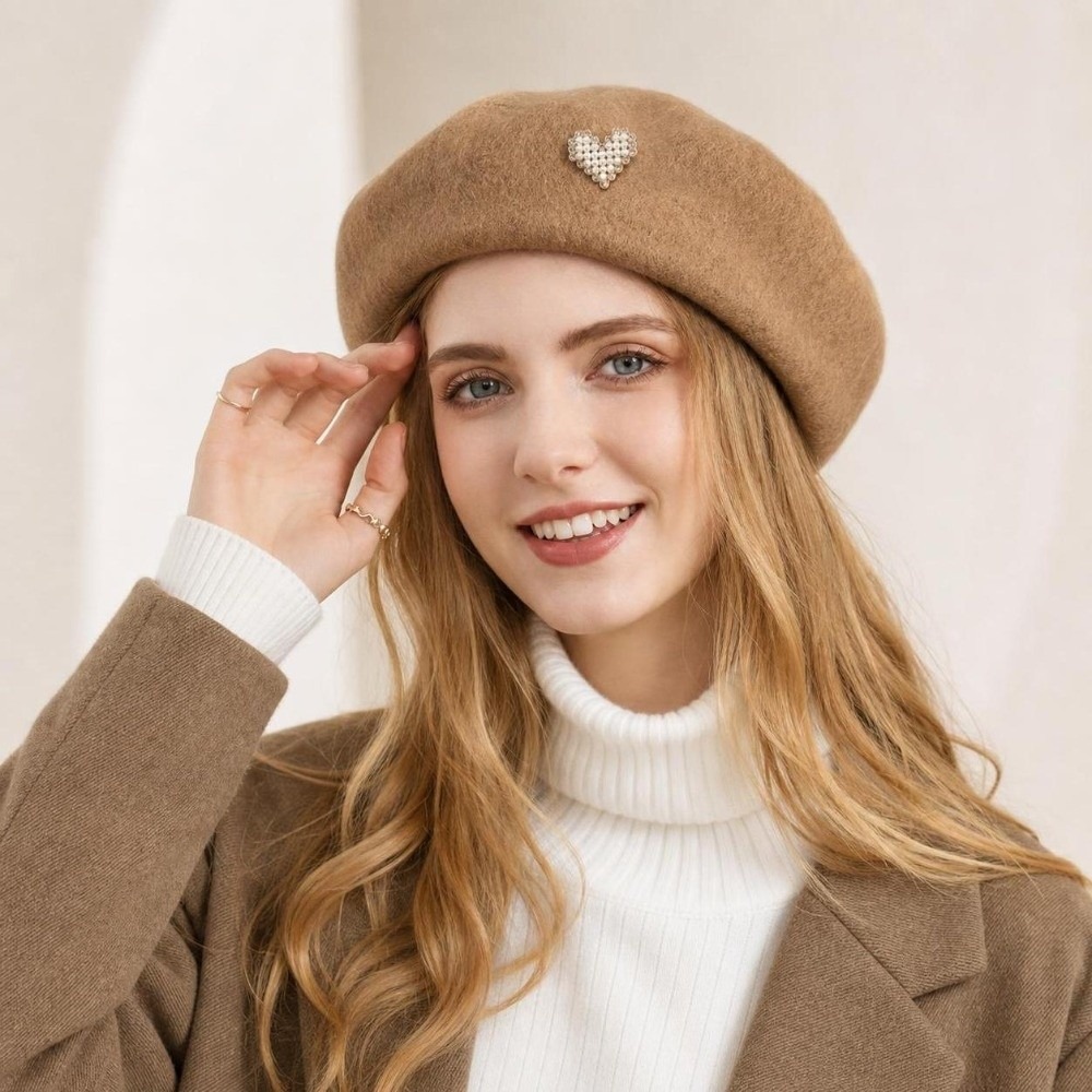 Moda Sıcak Kışlık Yün Bere Şap - Beret French Wool incelemesi ve fiyatı