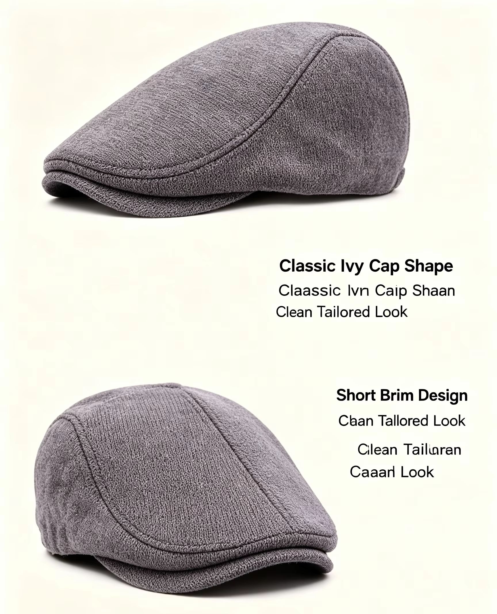 Klasik Vintage Erkek ve Kadınl - Newsboy Cap Ivy incelemesi ve fiyatı