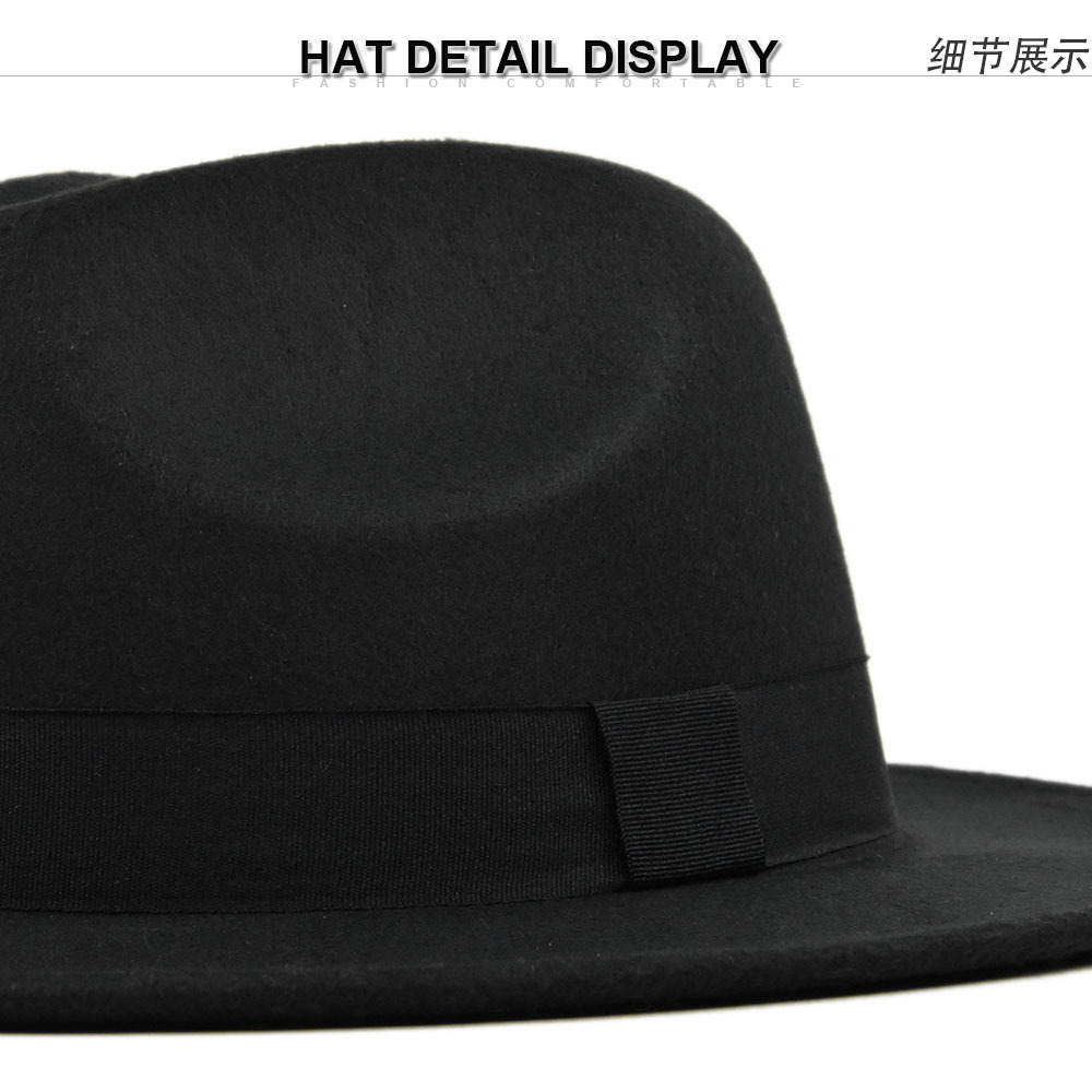 Yeni Vintage Fedora Erkek Yün  - Fedora Hat Wool incelemesi ve fiyatı