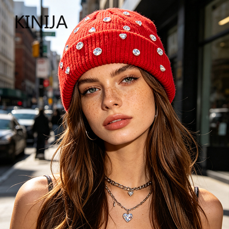 Kışlık Örgü Kadın Bere Şapkası - Beanie Cuffed Knit incelemesi ve fiyatı