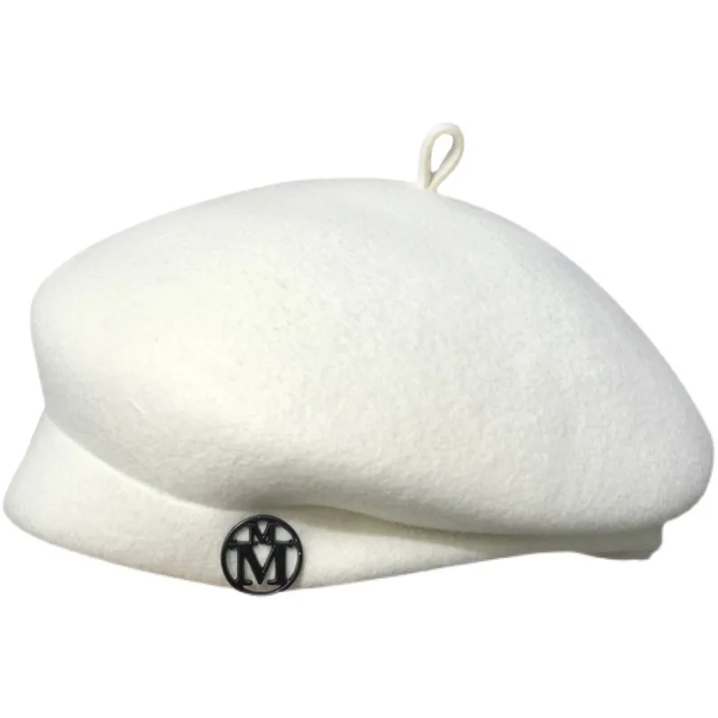 Kadınlar için Beyaz Yün Bere - - Beret French Wool incelemesi ve fiyatı