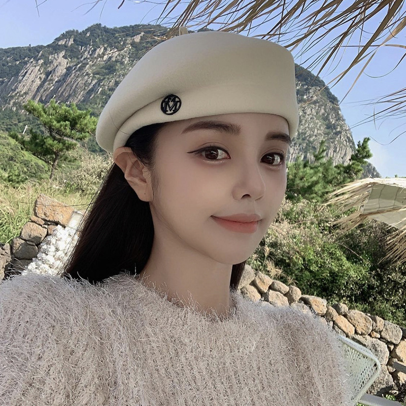 Kadınlar için Beyaz Yün Bere - - Beret French Wool incelemesi ve fiyatı