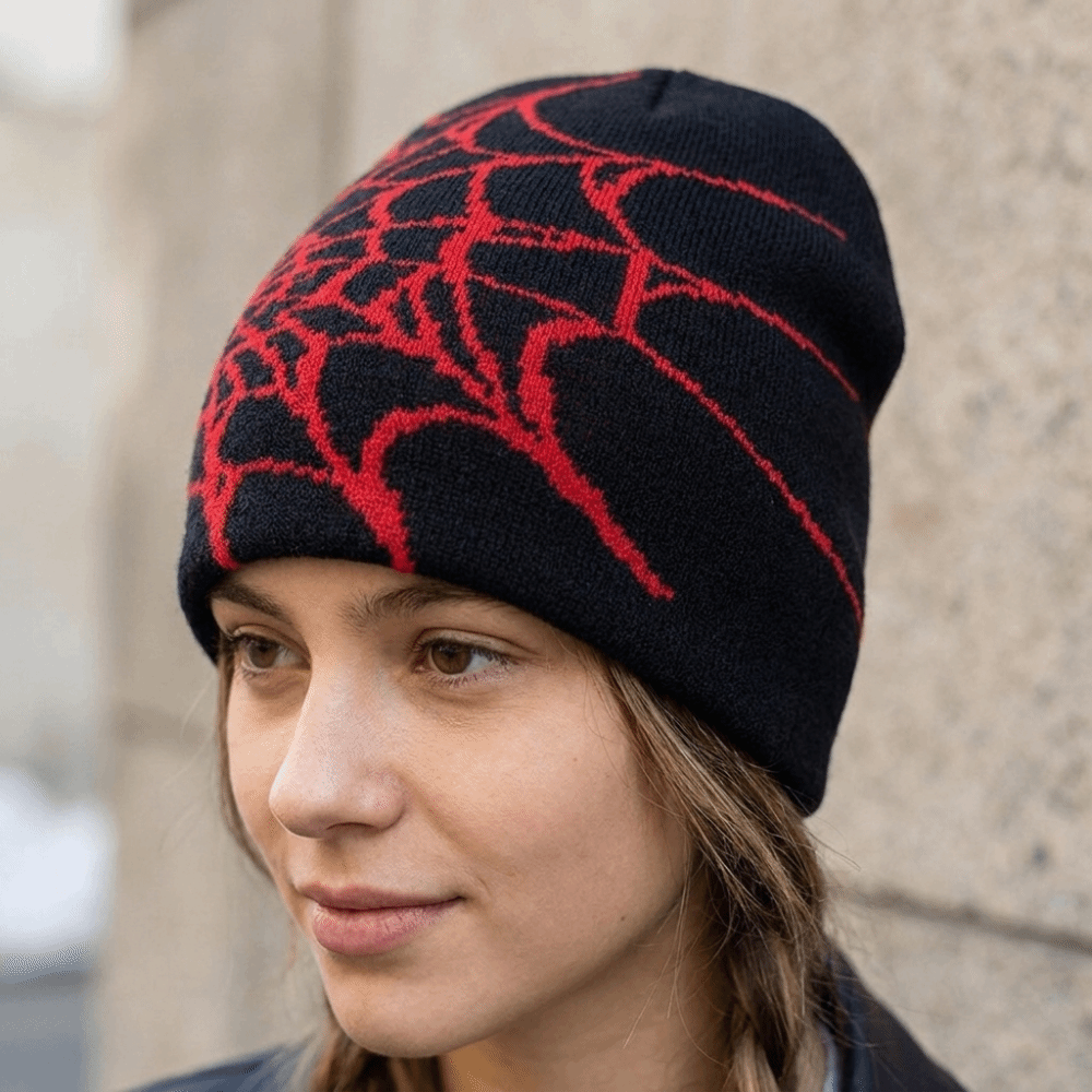 Gotik Yumuşak Örümcek Ağı Dese - Beanie Cuffed Knit incelemesi ve fiyatı