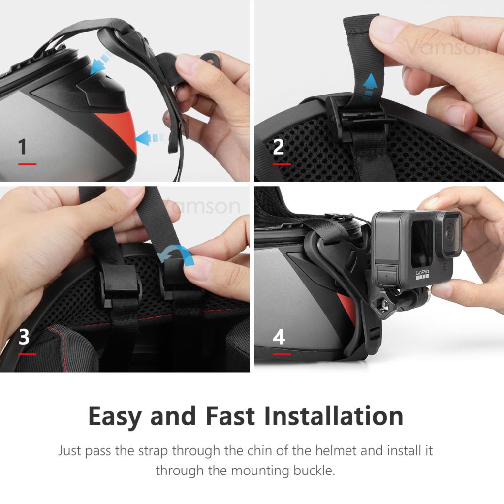Vamson Gopro Hero 11 10 9 8 Ka - Skull Cap Helmet Liner incelemesi ve fiyatı